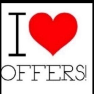 I will except reasonable offers on anything in my closet !